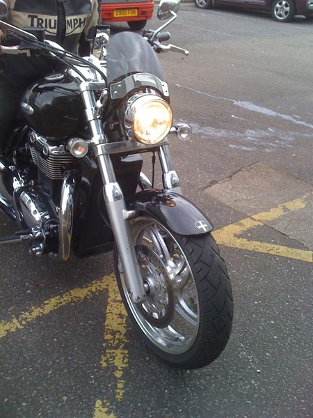 tinted flyscreen for thunderbird 350