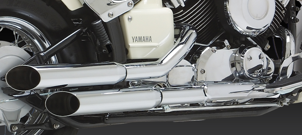 xvs650 exhaust pipes